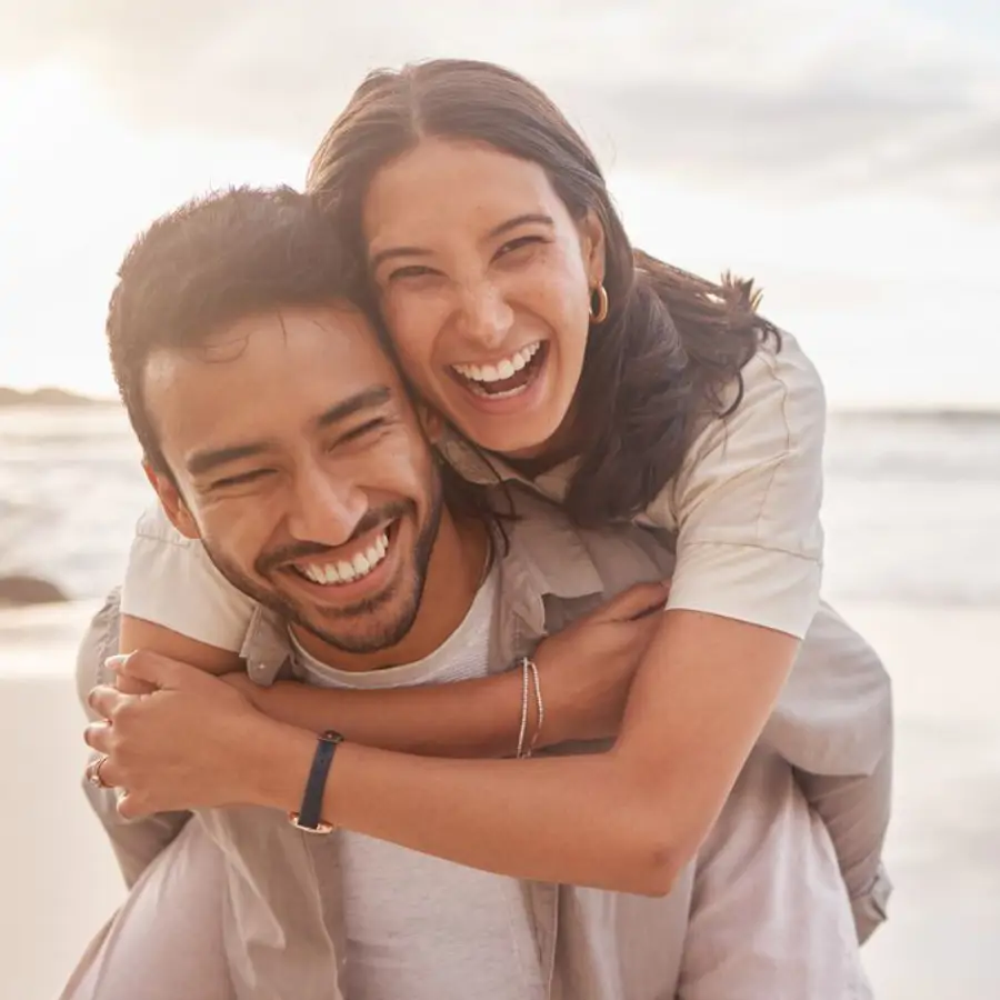 Pareja feliz