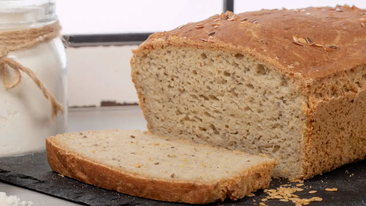 pan de harina de coco