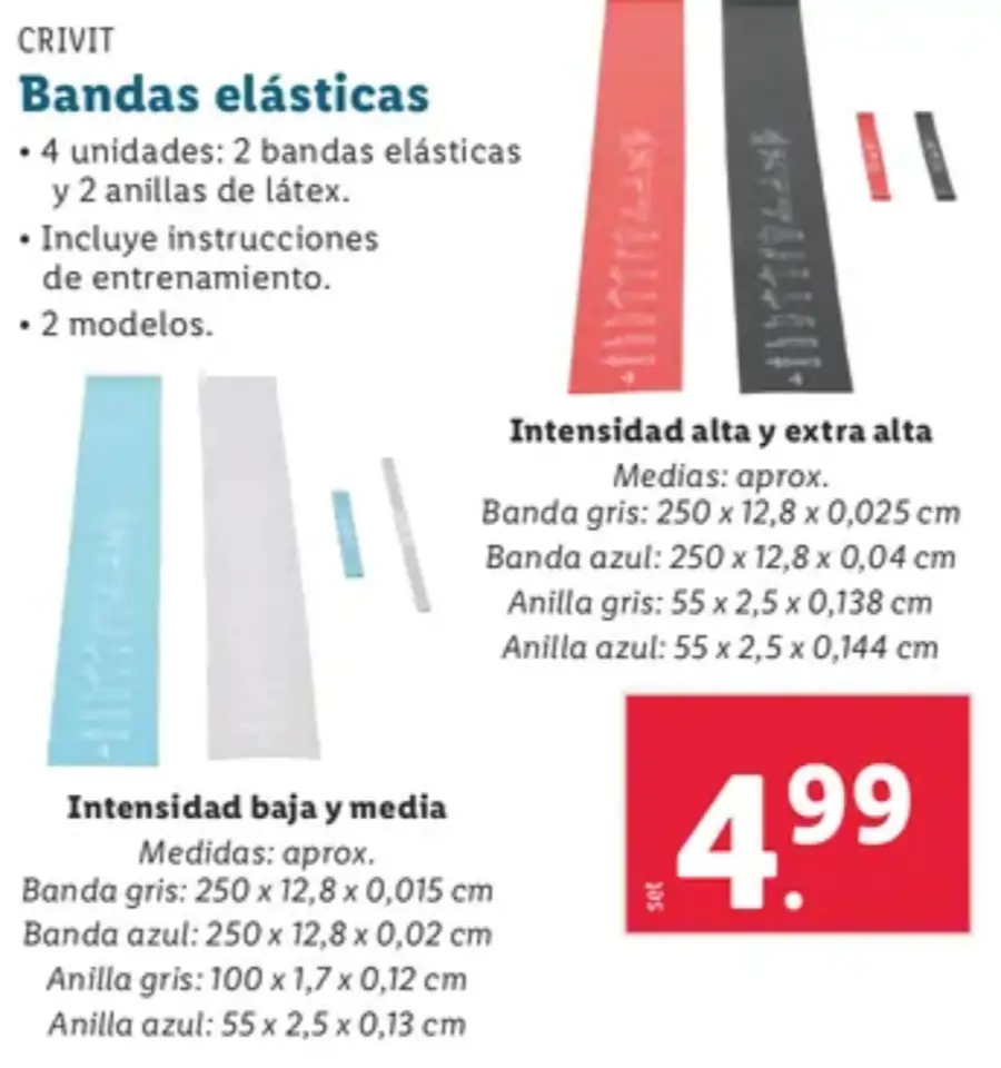 bandas elásticas