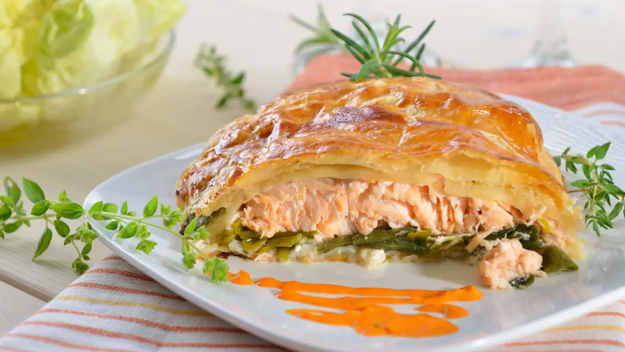 salmon wellington