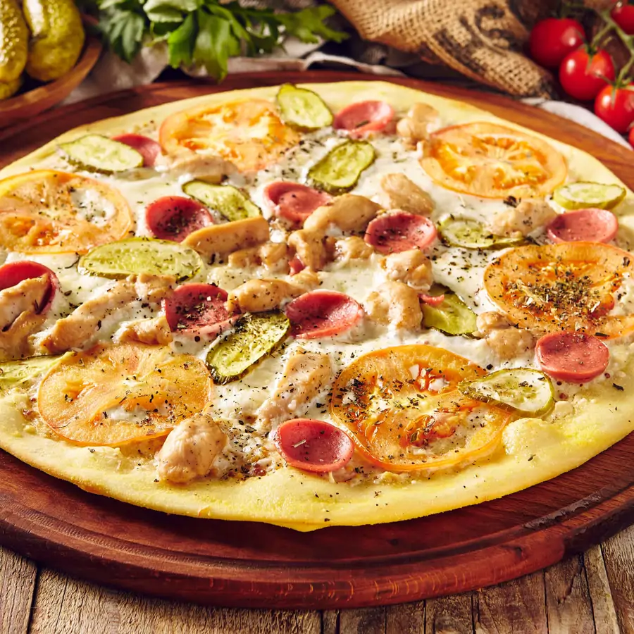 Pizza con masa de calabacín: fácil, ligera y deliciosa para comer sin remordimientos