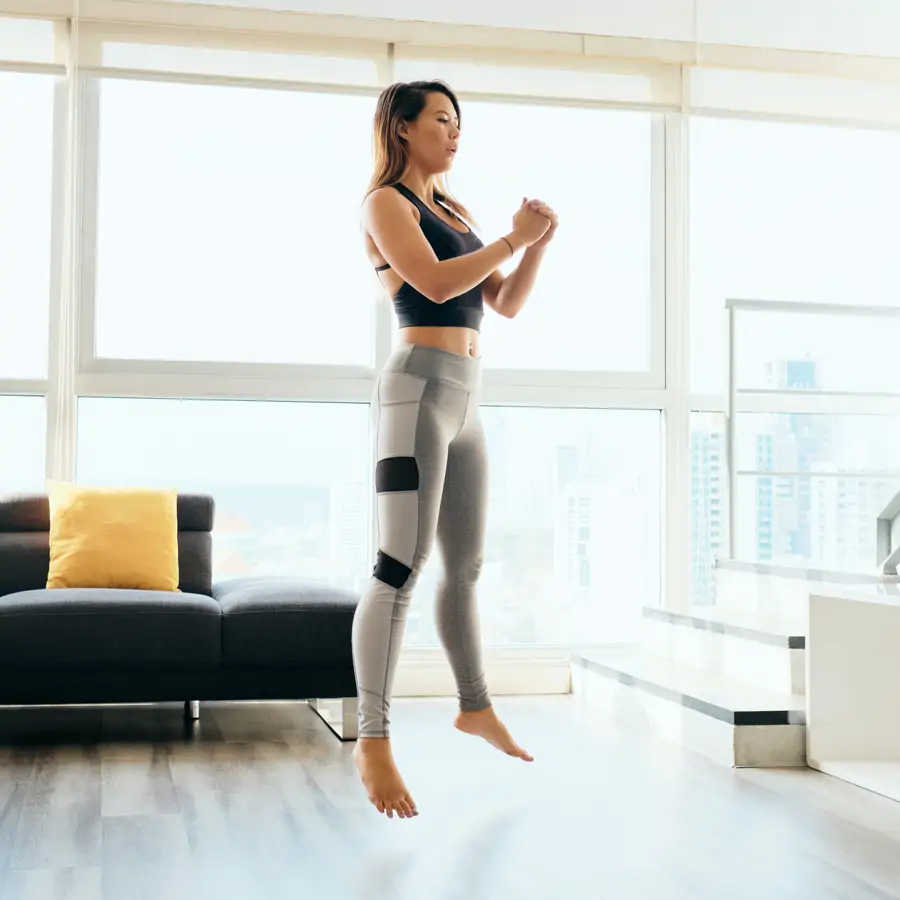 La sentadilla se queda corta: el Jump squat o sentadilla con salto es el ejercicio para ganar músculo, quemar calorías y fortalecer huesos 