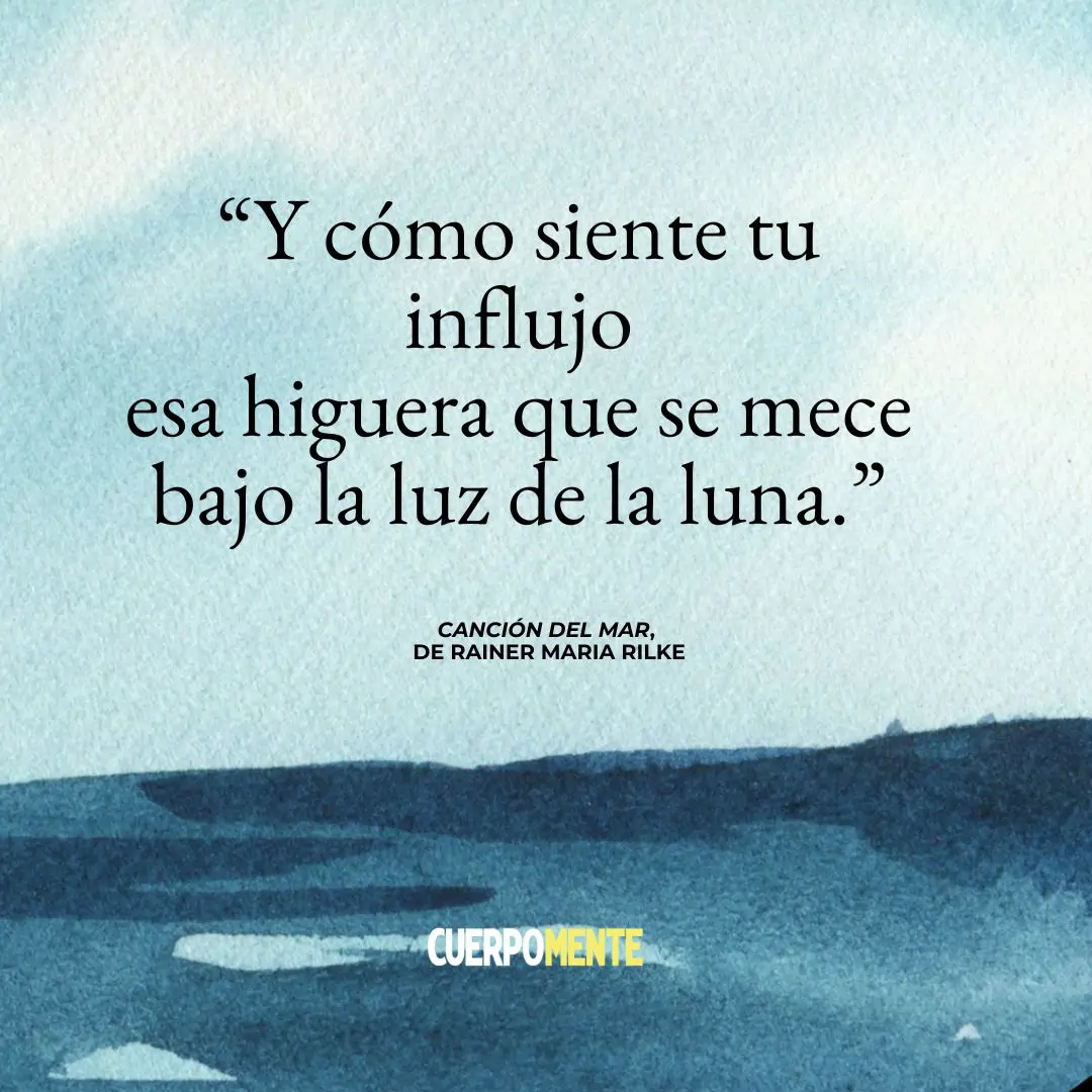 Canción del mar - Rainer Maria Rilke