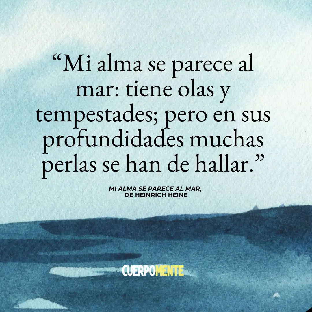 Mi alma se parece al mar - Heinrich Heine