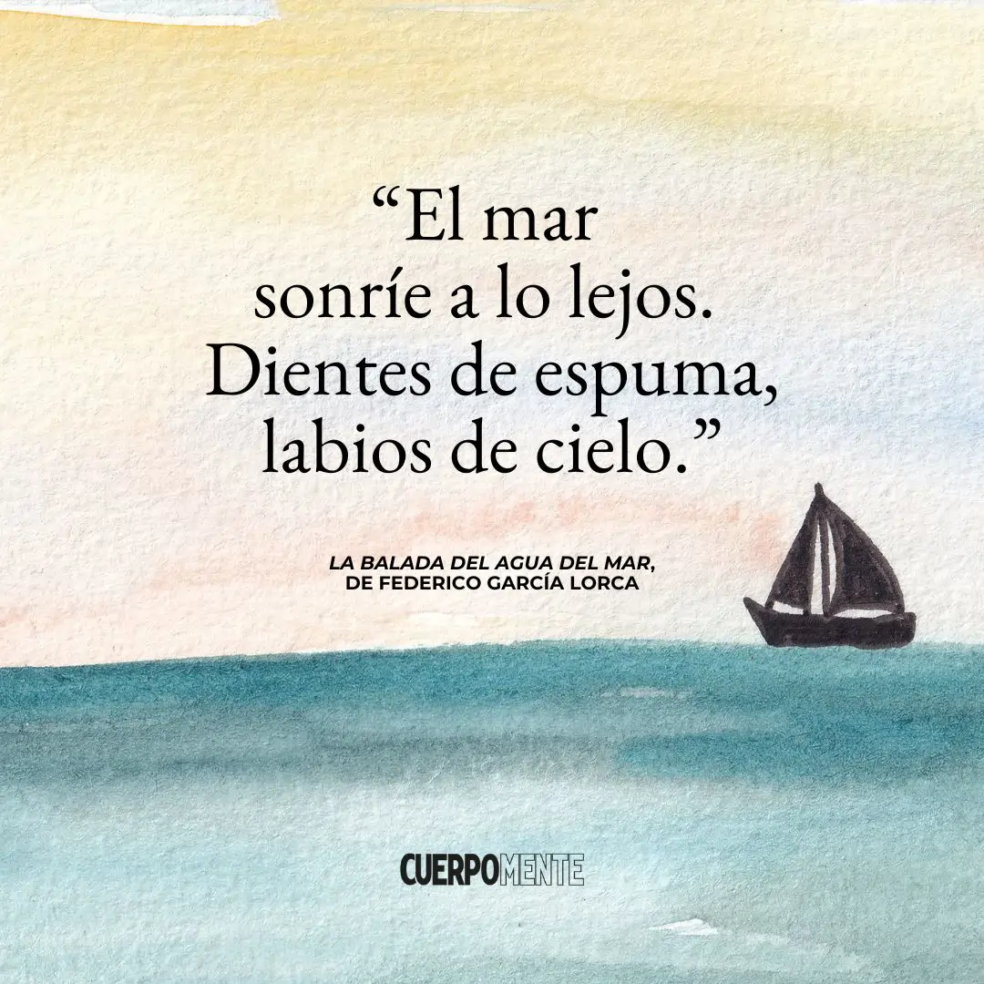 La balada del agua del mar - Federico García Lorca