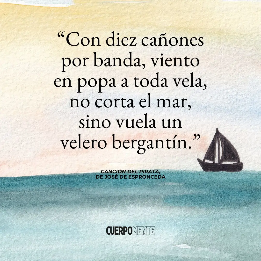 Canción del pirata – José de Espronceda