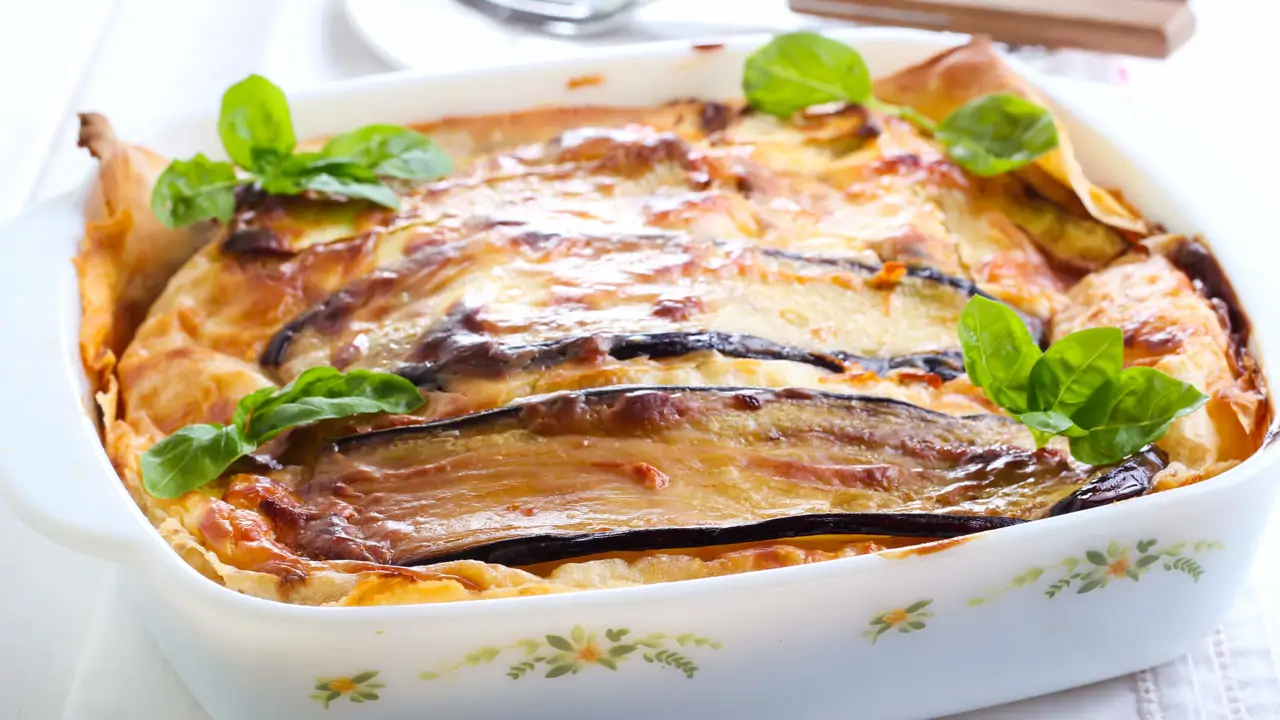 pastel de berenjenas