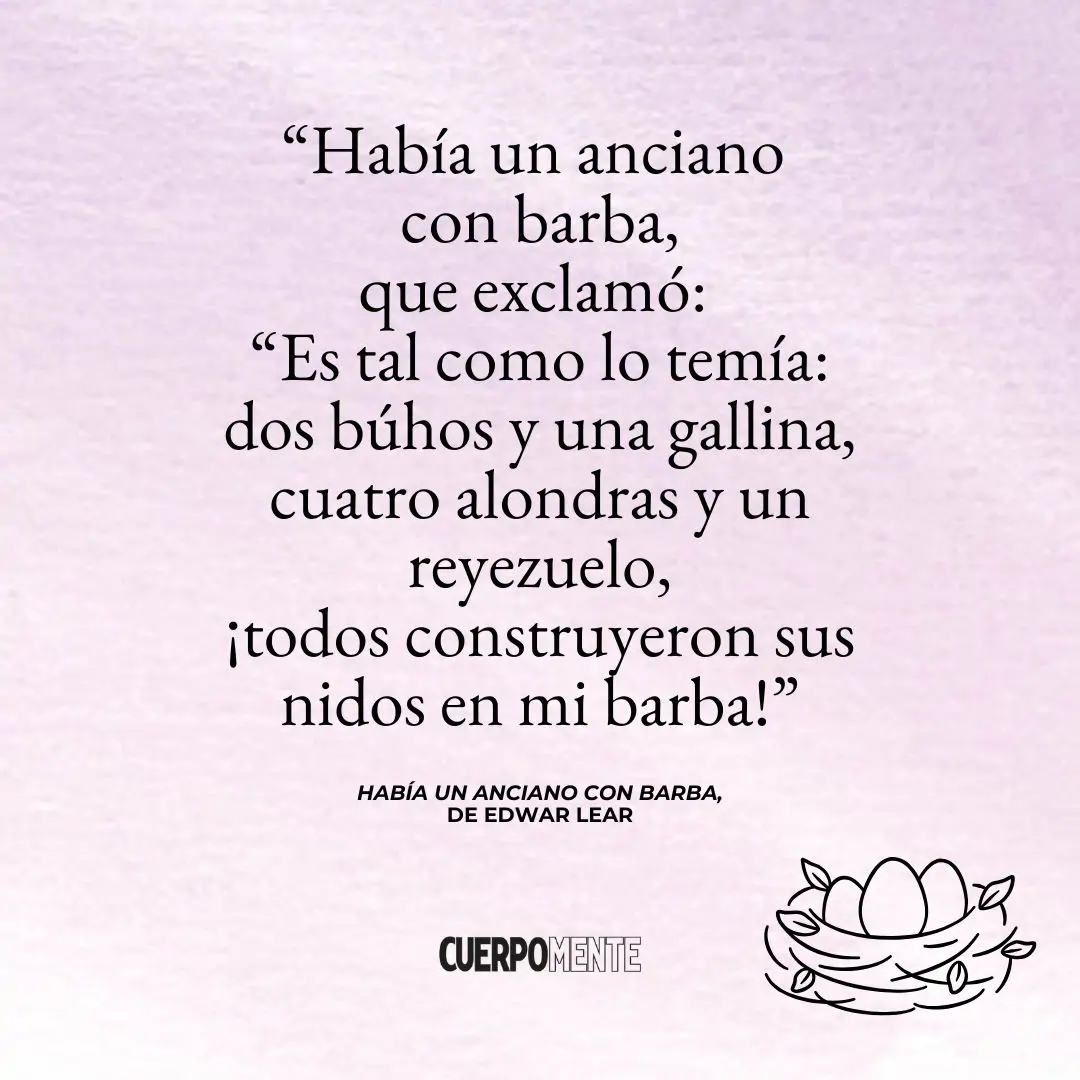 Había un anciano con barba (poema de Edward Lear)