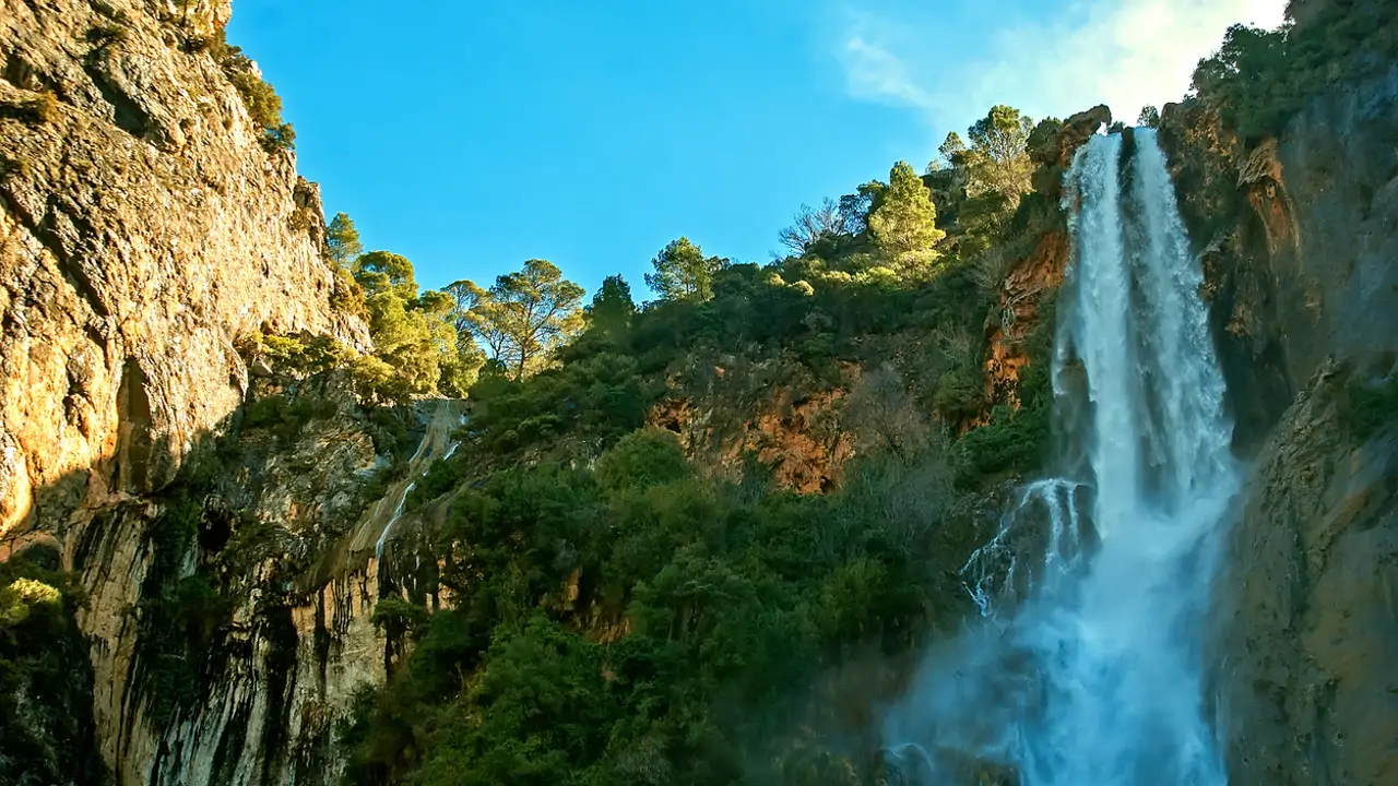 Cascada de la Osera en Jaén