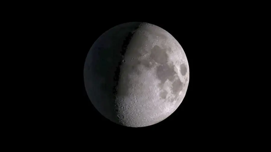 Fase lunar del lunes 5 de mayo de 2025: Luna gibosa creciente o fase creciente convexa