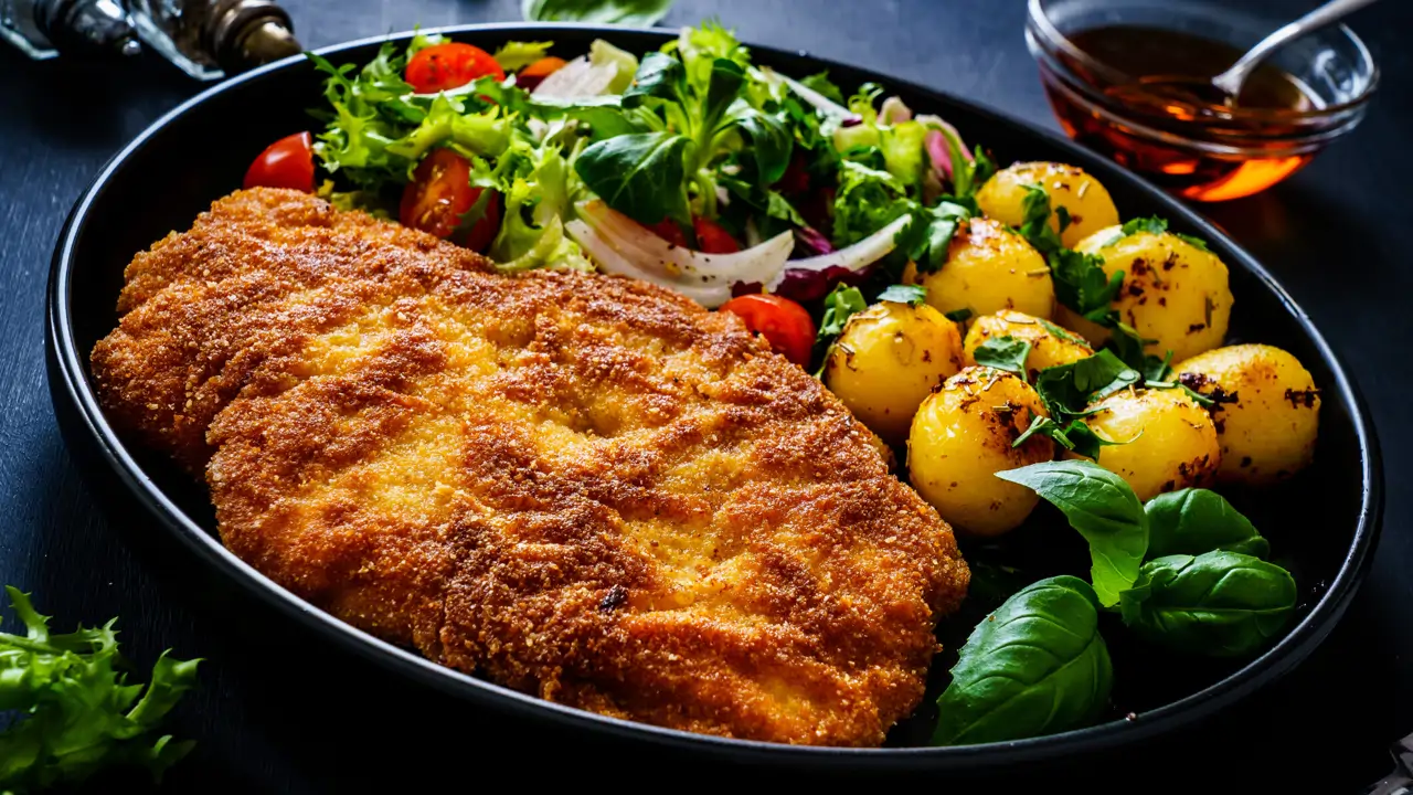 Cuando pruebes esta milanesa de berenjena en la airfryer repetirás: baja en hidratos, sin gluten y con un sabor espectacular 