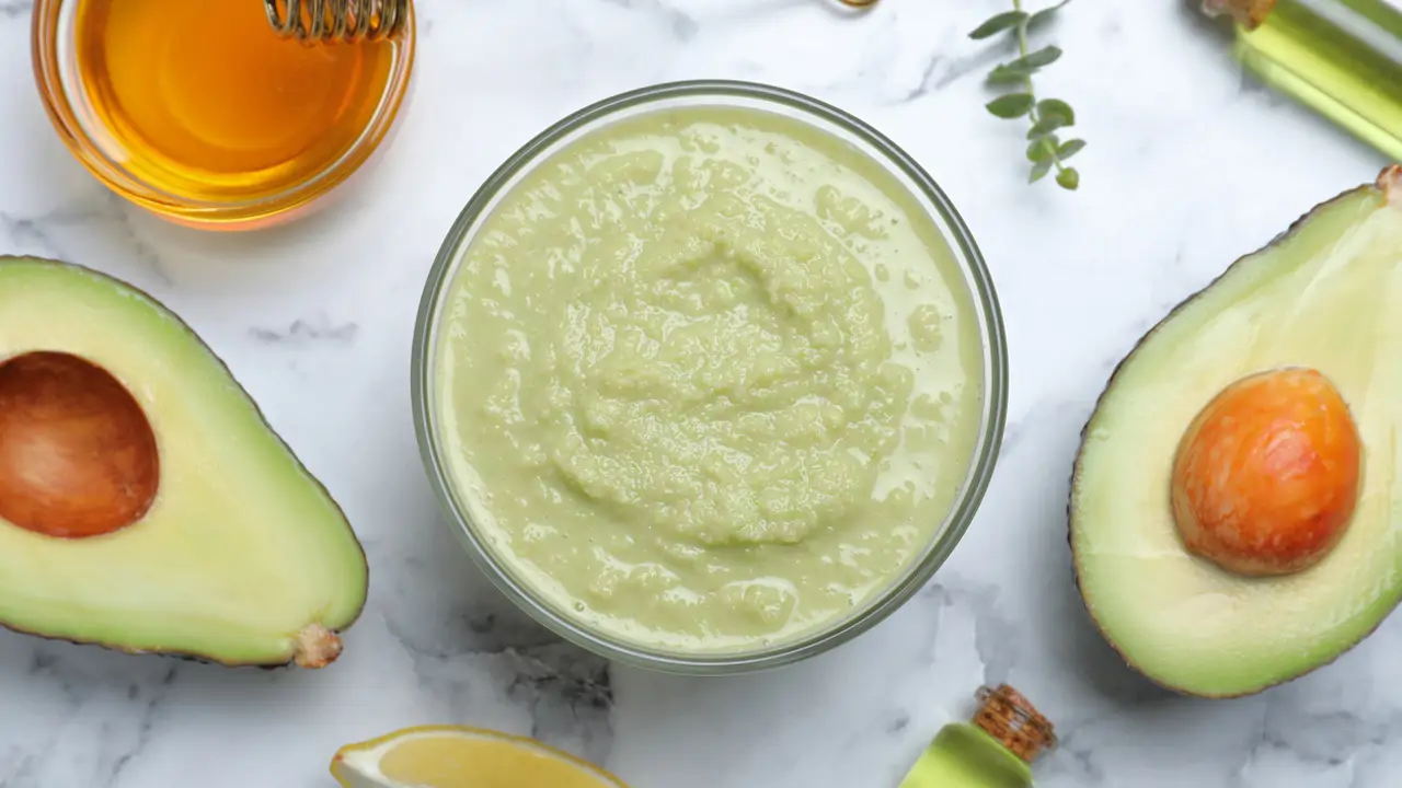 Mascarilla de aguacate
