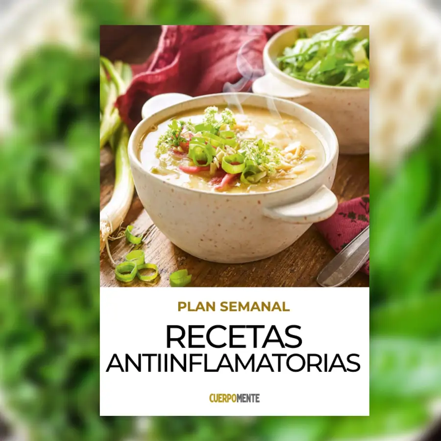 Descarga gratis el eBook "Plan semanal. Recetas antiinflamatorias"