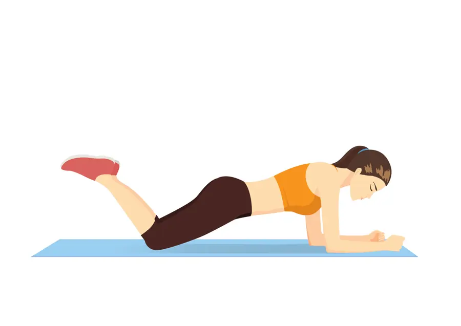 plancha de rodillas knee plank