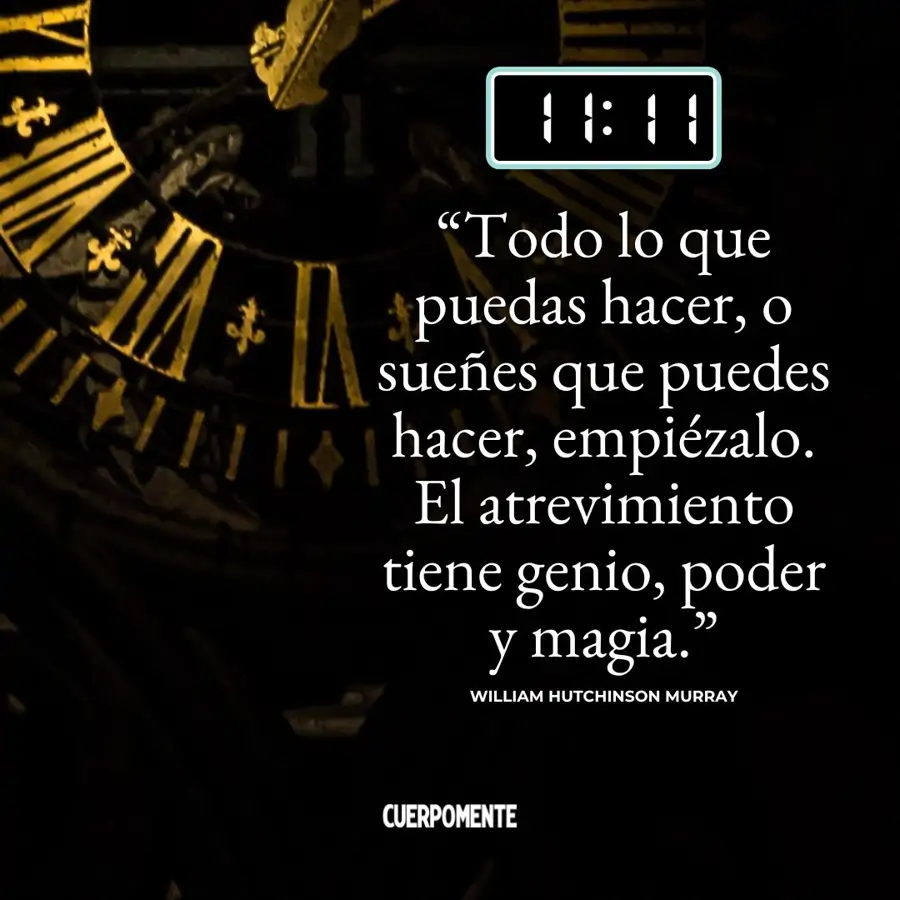 Frases para dedicar a las 11:11