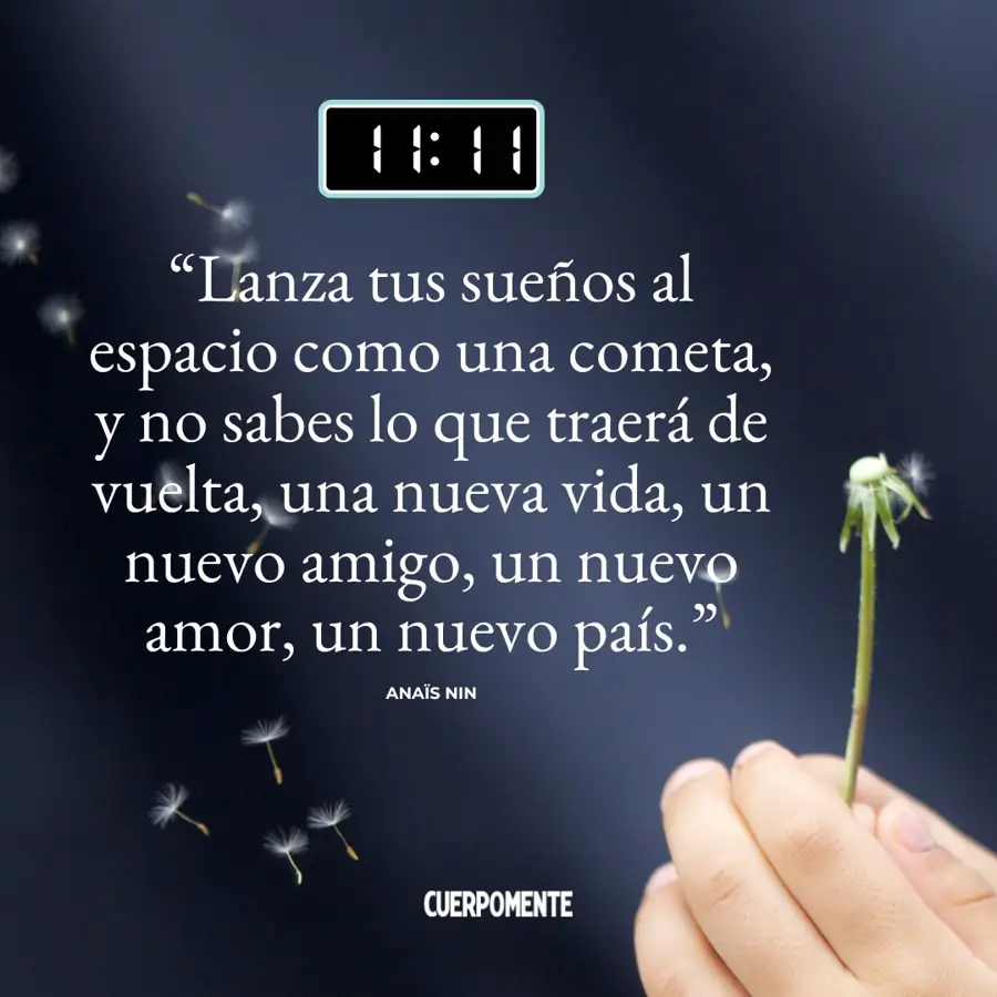 Frases para dedicar a las 11:11