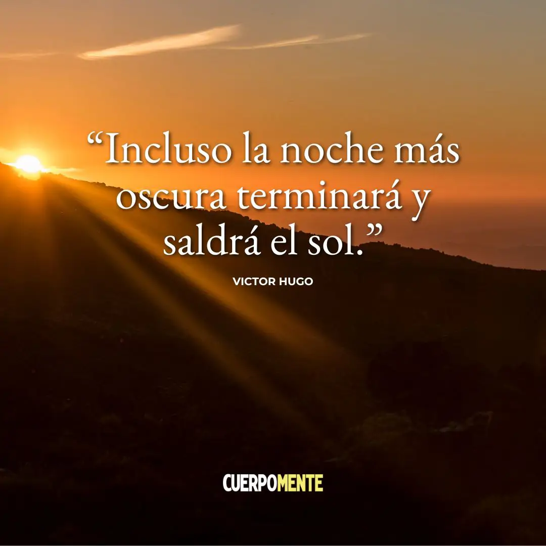Frases del amanecer. Victor Hugo