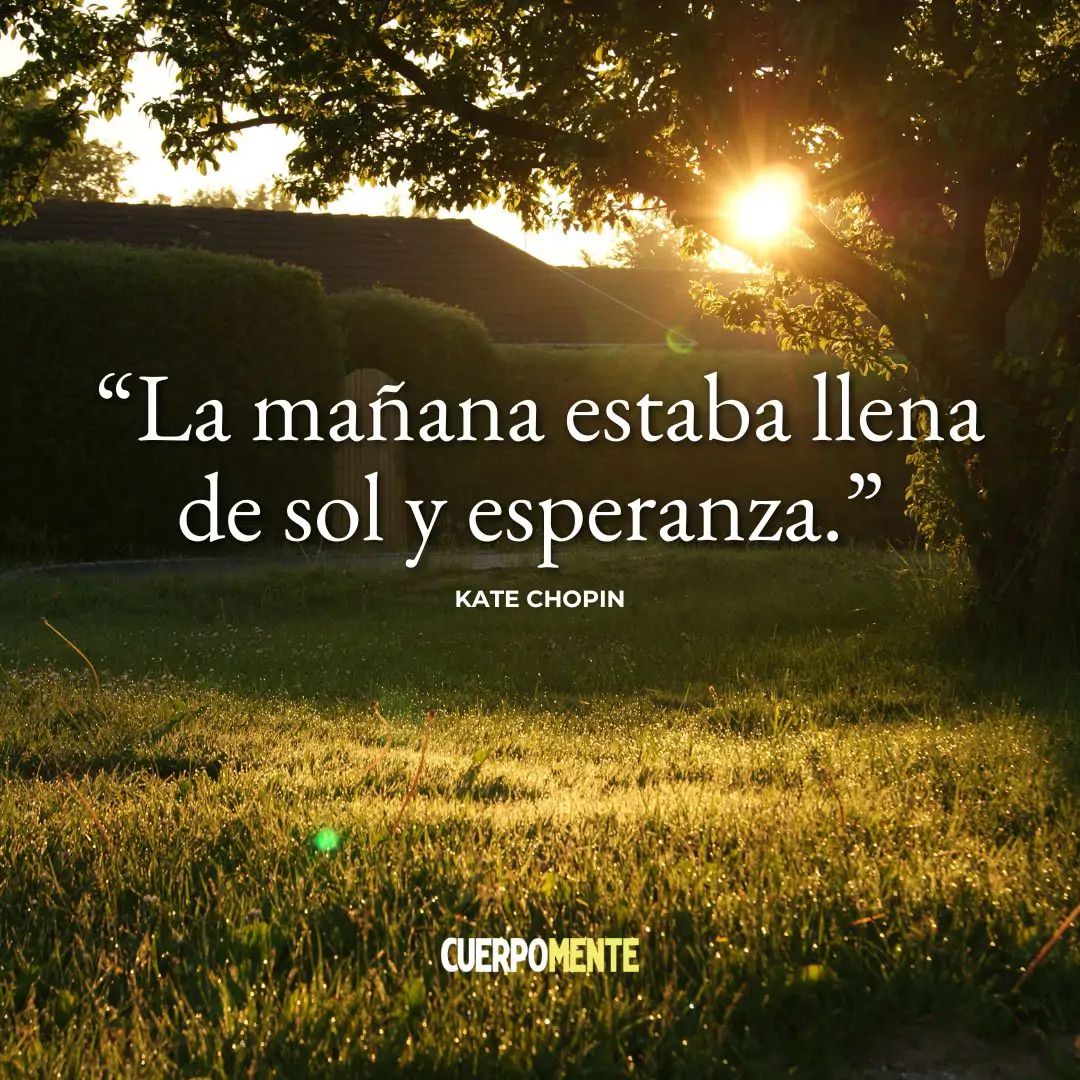 Frases del amanecer. Kate Chopin