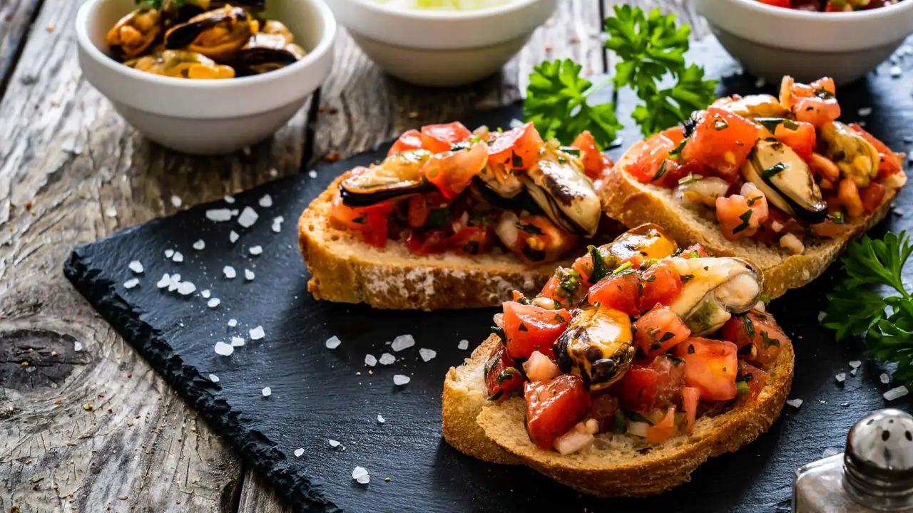 ceviche de mejillones