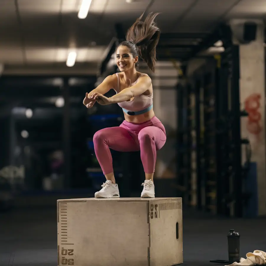 saltos cajon box jumps