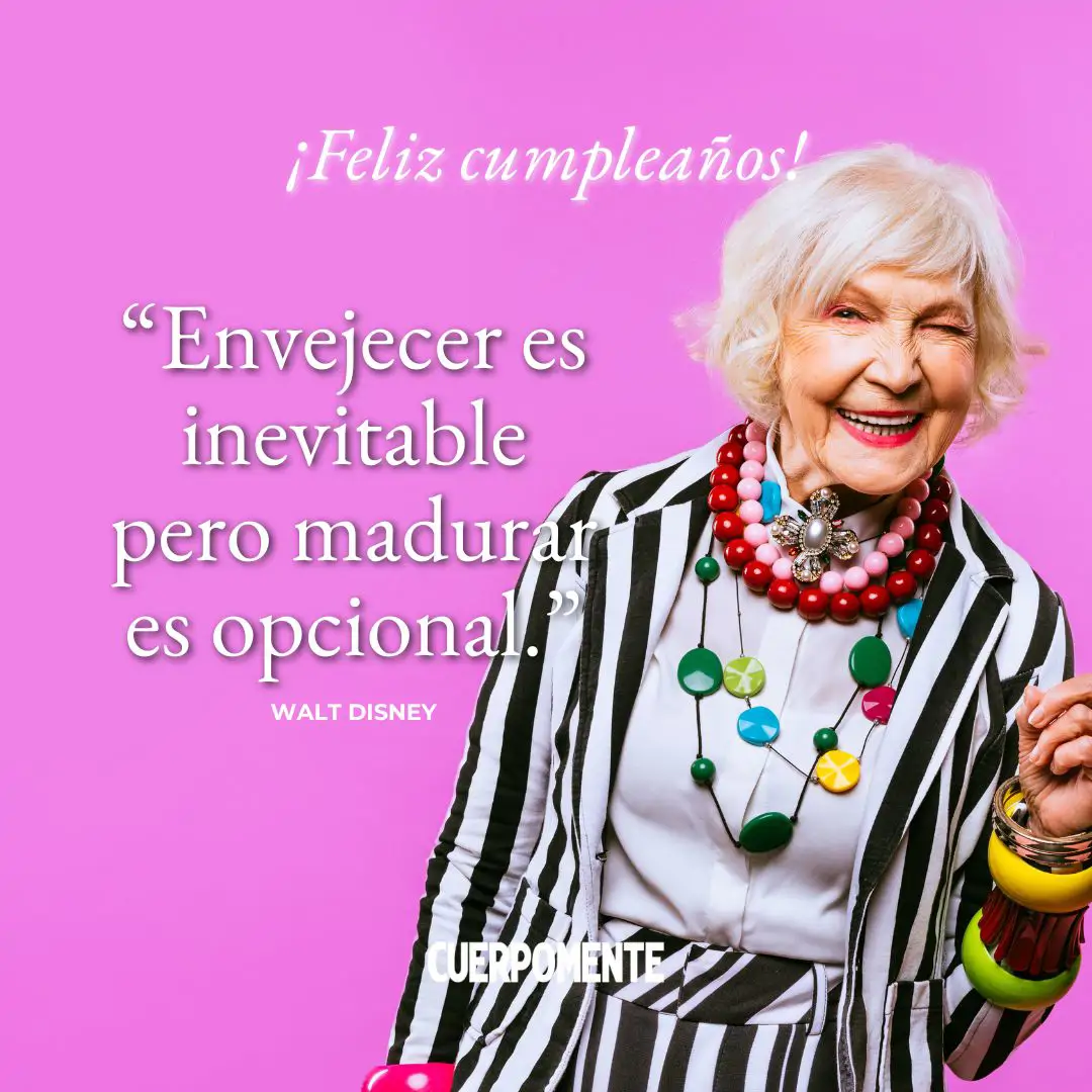 Frases de cumplean~os divertidas de autores célebres