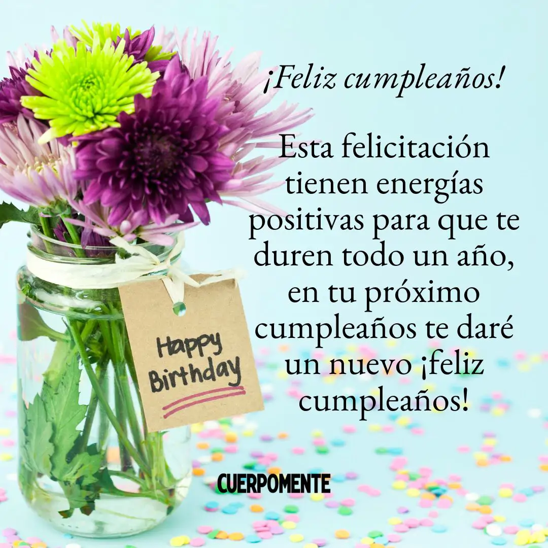 Frases de cumpleaños originales