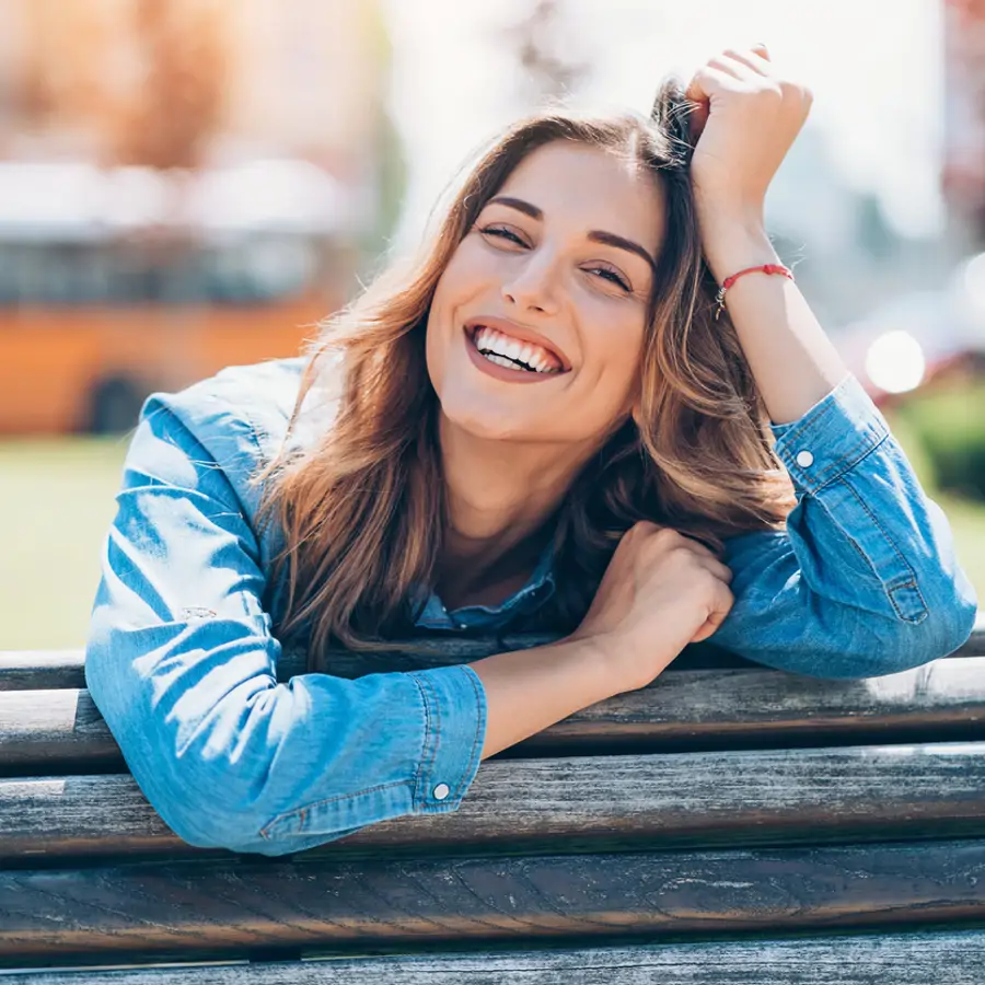 Mujer feliz