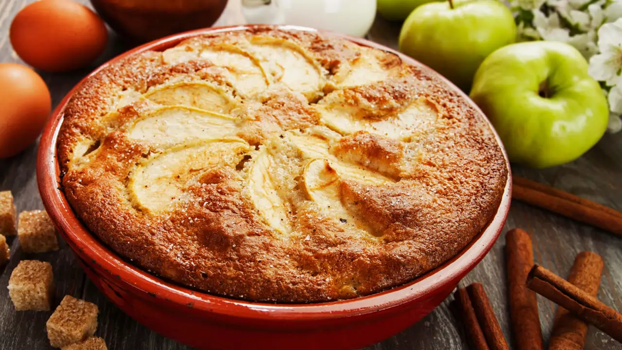 minitorta de manzana