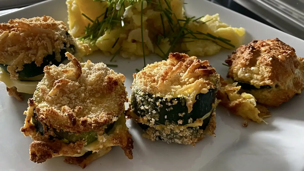 Brochetas de calabacín en la airfryer con jamón y queso: la cena proteica y saciante que gusta a todos