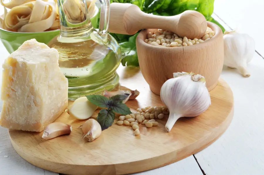 ajo perejil parmesano