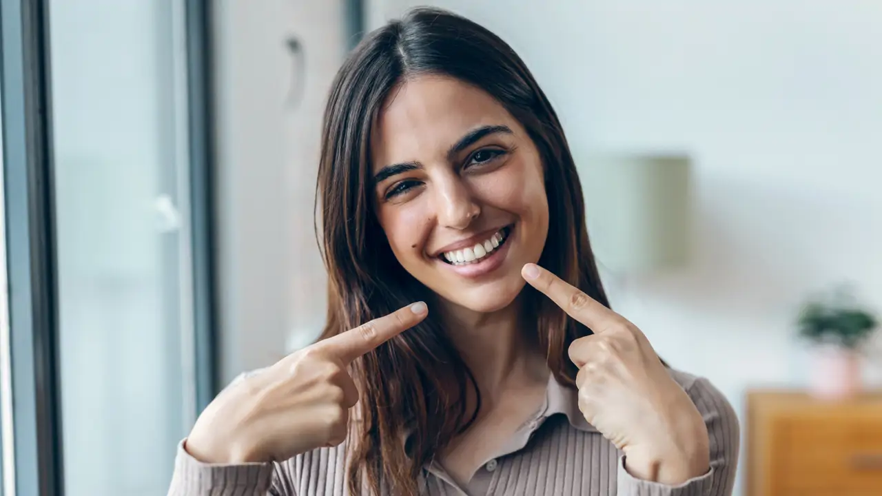 Mujer sonriendo