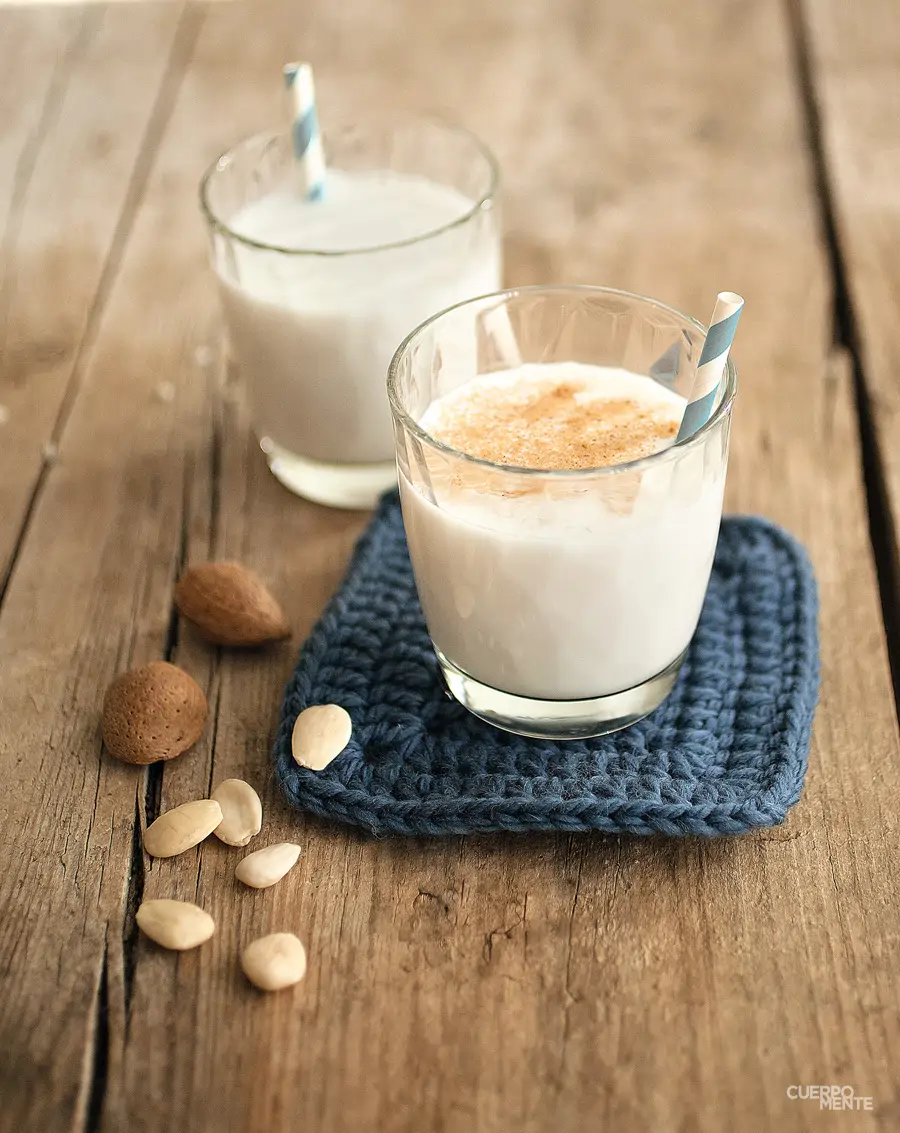 Horchata de almendras y arroz 