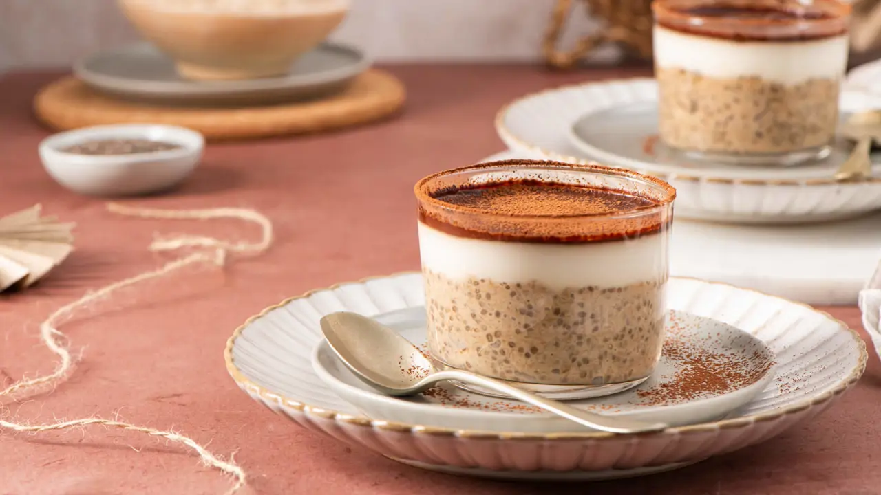 tiramisú de chía