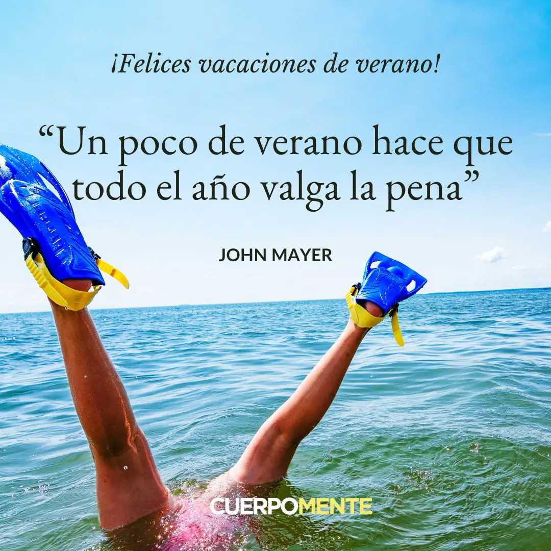 Felices vacaciones! 21 frases divertidas para desear un buen verano y  conectar con su magia, image size:1080x1080